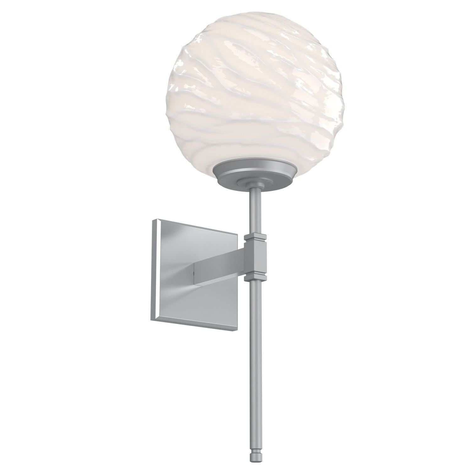 Hammerton Studio - IDB0092-03-CS-WL-L3 - LED Wall Sconce - Gaia - Classic Silver