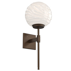 Hammerton Studio - IDB0092-03-FB-WL-L3 - LED Wall Sconce - Gaia - Flat Bronze