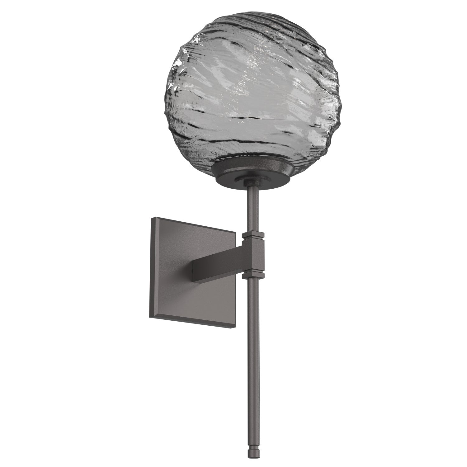 Hammerton Studio - IDB0092-03-GP-S-L1 - LED Wall Sconce - Gaia - Graphite
