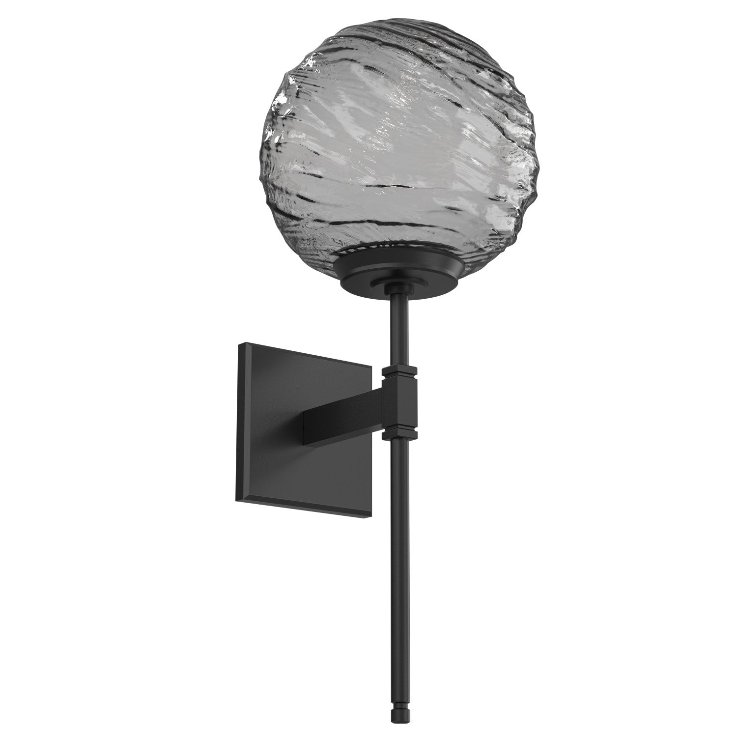 Hammerton Studio - IDB0092-03-MB-S-L1 - LED Wall Sconce - Gaia - Matte Black
