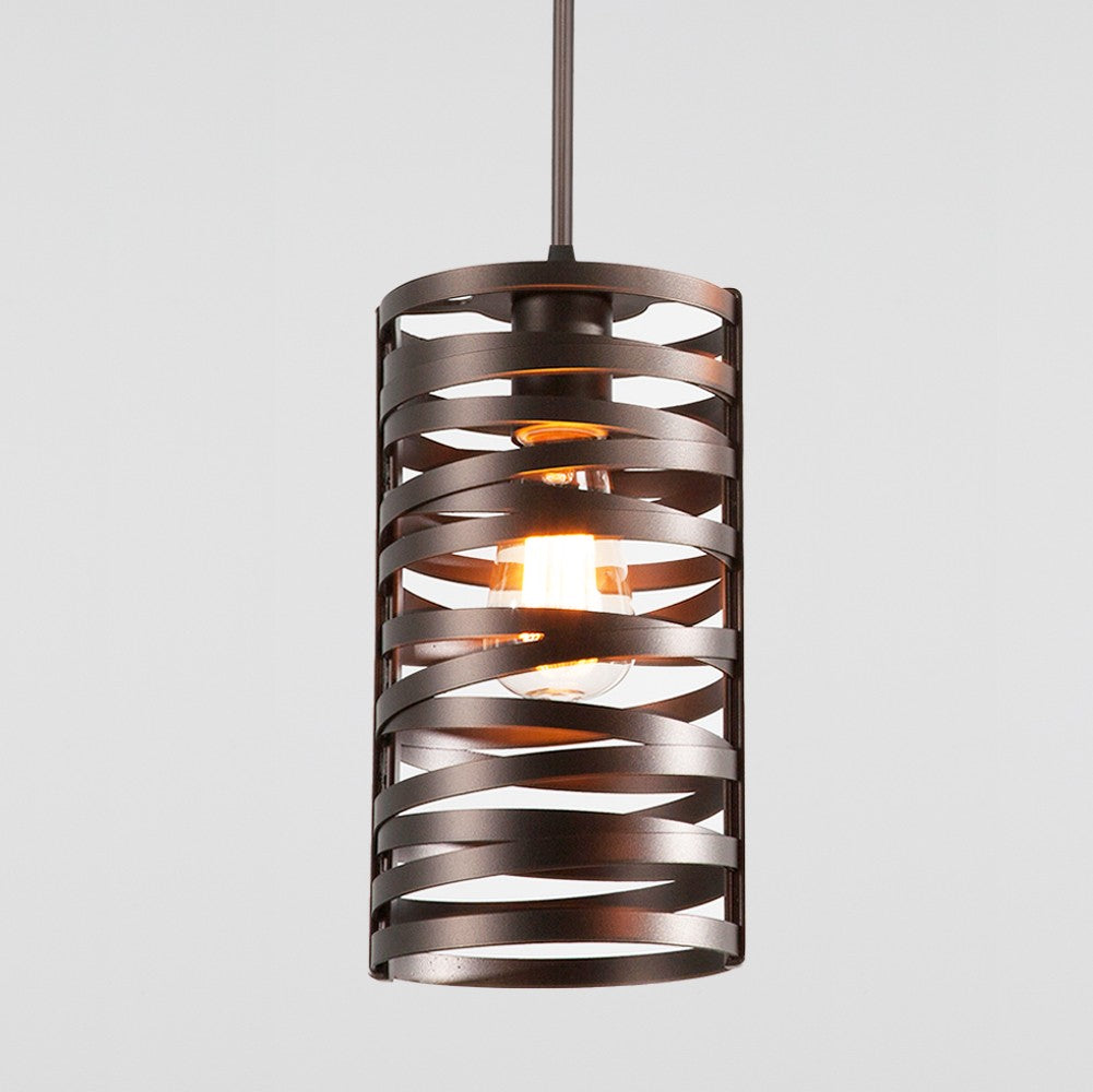 Hammerton Studio - LAB0013-11-BB-0-001-E2 - One Light Pendant - Tempest - Burnished Bronze