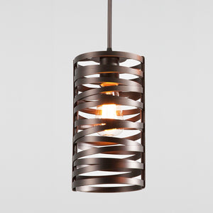 Hammerton Studio - LAB0013-11-BB-0-001-E2 - One Light Pendant - Tempest - Burnished Bronze