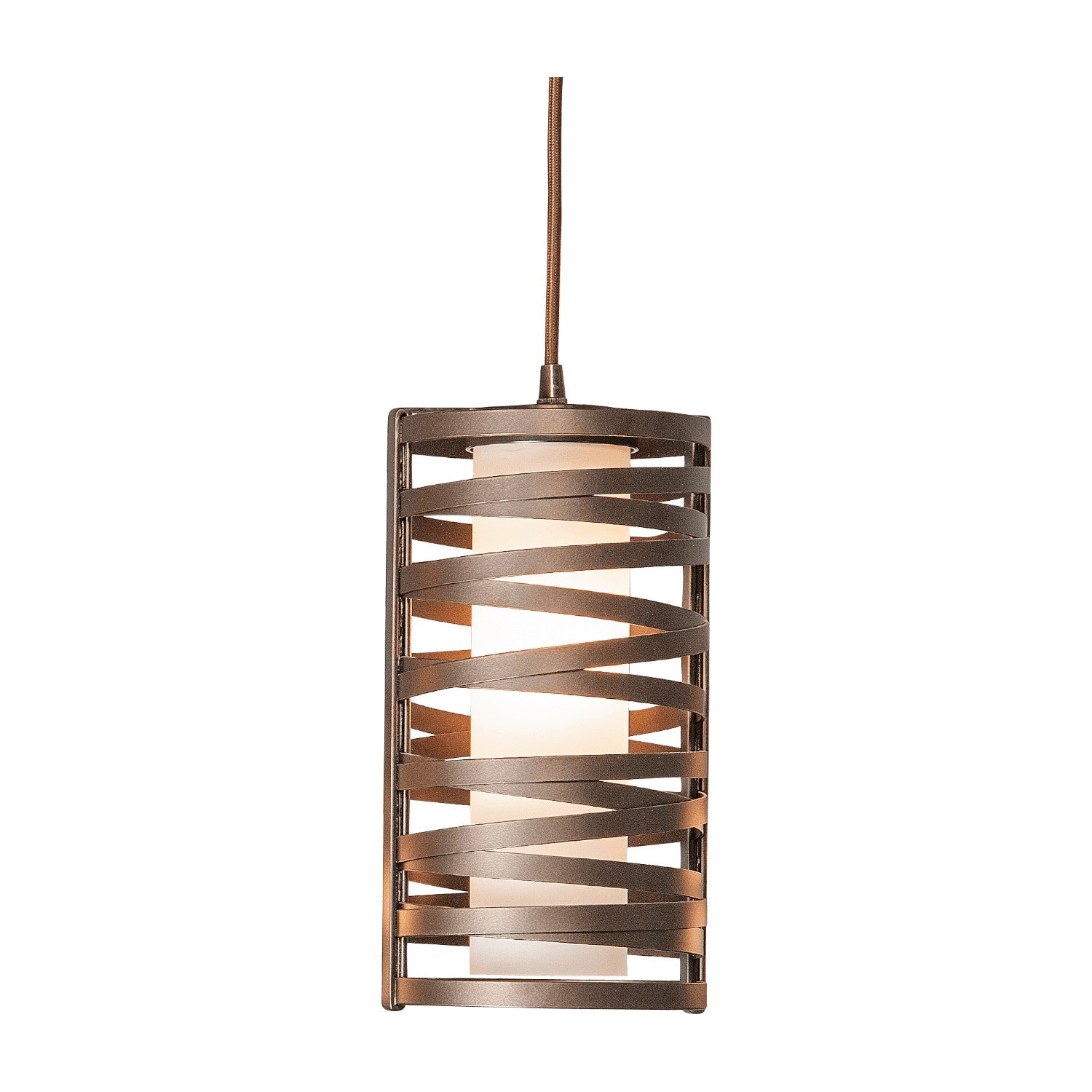 Hammerton Studio - LAB0013-11-BB-F-C01-E2 - One Light Pendant - Tempest - Burnished Bronze