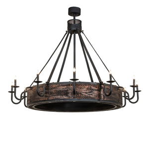 Meyda Tiffany - 274391 - 12 Light Chandelier - Costello - Costello Black