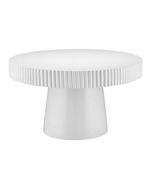 Currey and Company - 2000-0042 - Cocktail Table - Harlow - White