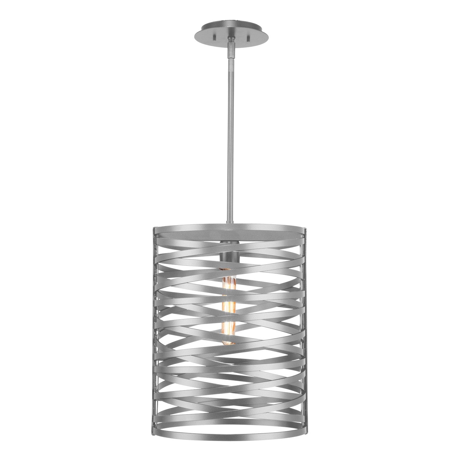 Hammerton Studio - LAB0013-16-CS-0-001-E2 - One Light Pendant - Tempest - Classic Silver