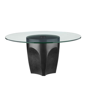 Currey and Company - 4000-0218 - Cocktail Table - Lemy - Black / Clear