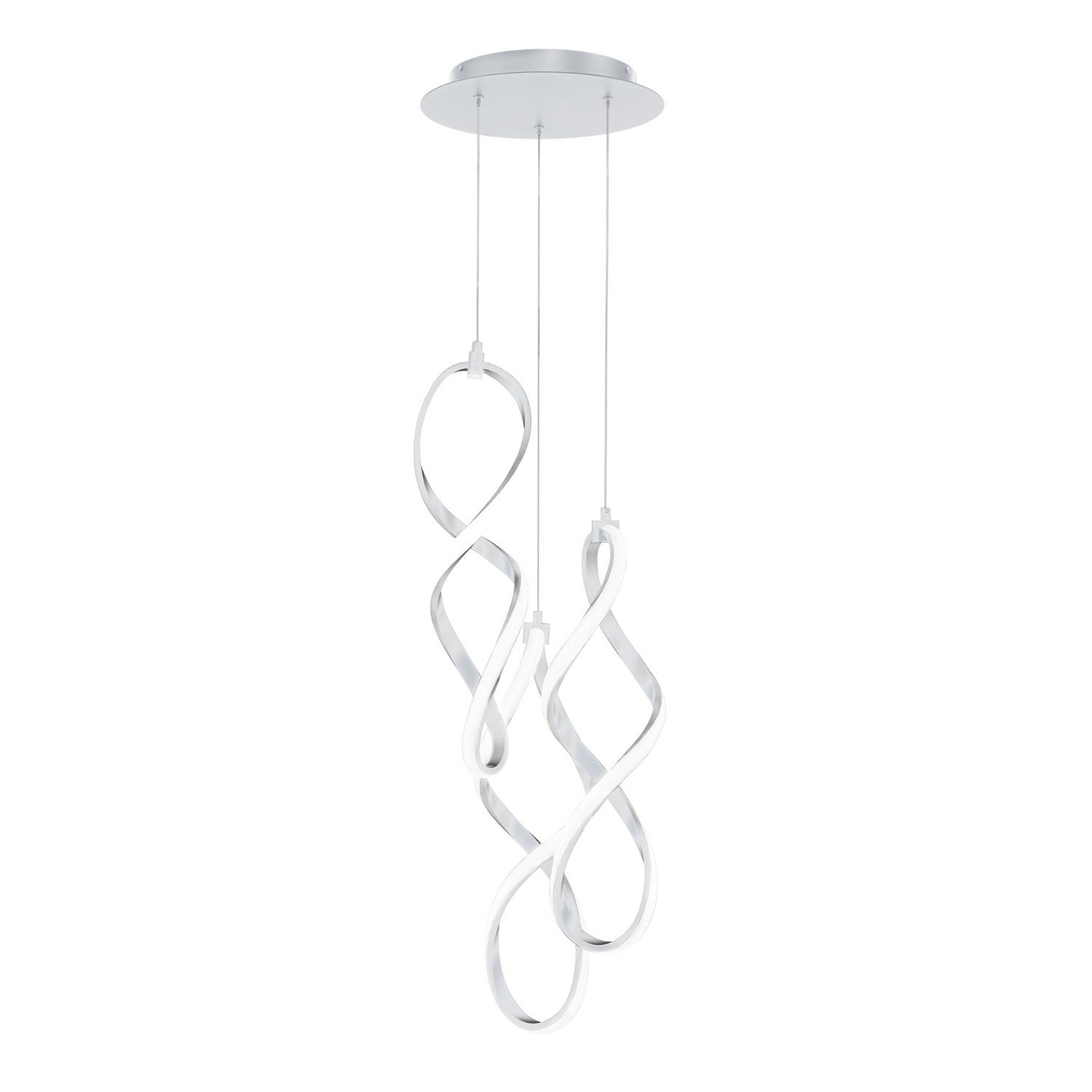 W.A.C. Lighting - PD-47803R-CH - LED Chandelier - Interlace - Chrome