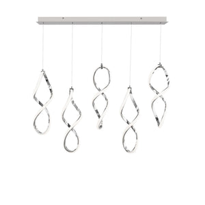 W.A.C. Lighting - PD-47805L-CH - LED Chandelier - Interlace - Chrome