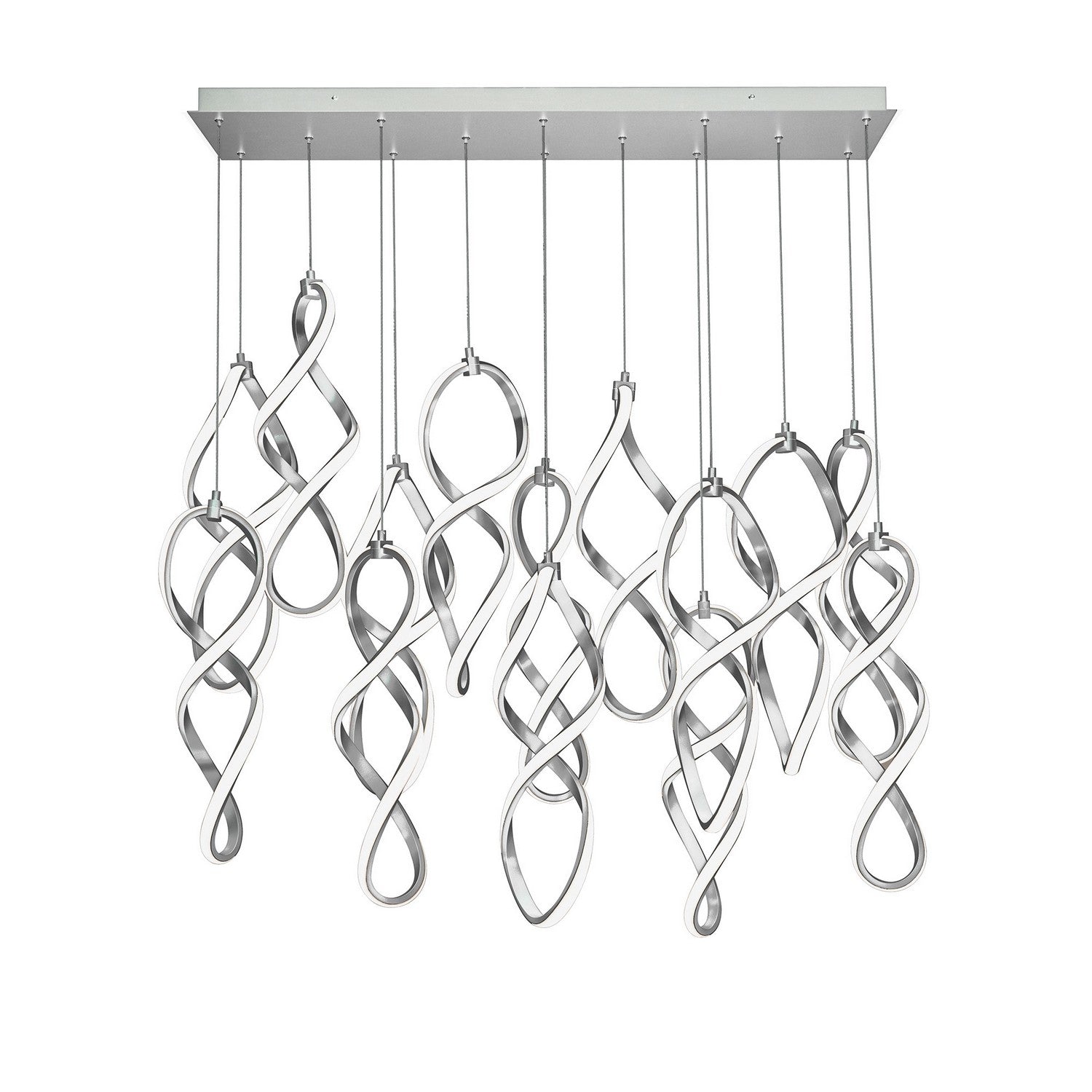 W.A.C. Lighting - PD-47814L-CH - LED Chandelier - Interlace - Chrome