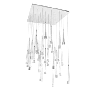 W.A.C. Lighting - PD-59441S-CH - LED Chandelier - Quill - Chrome