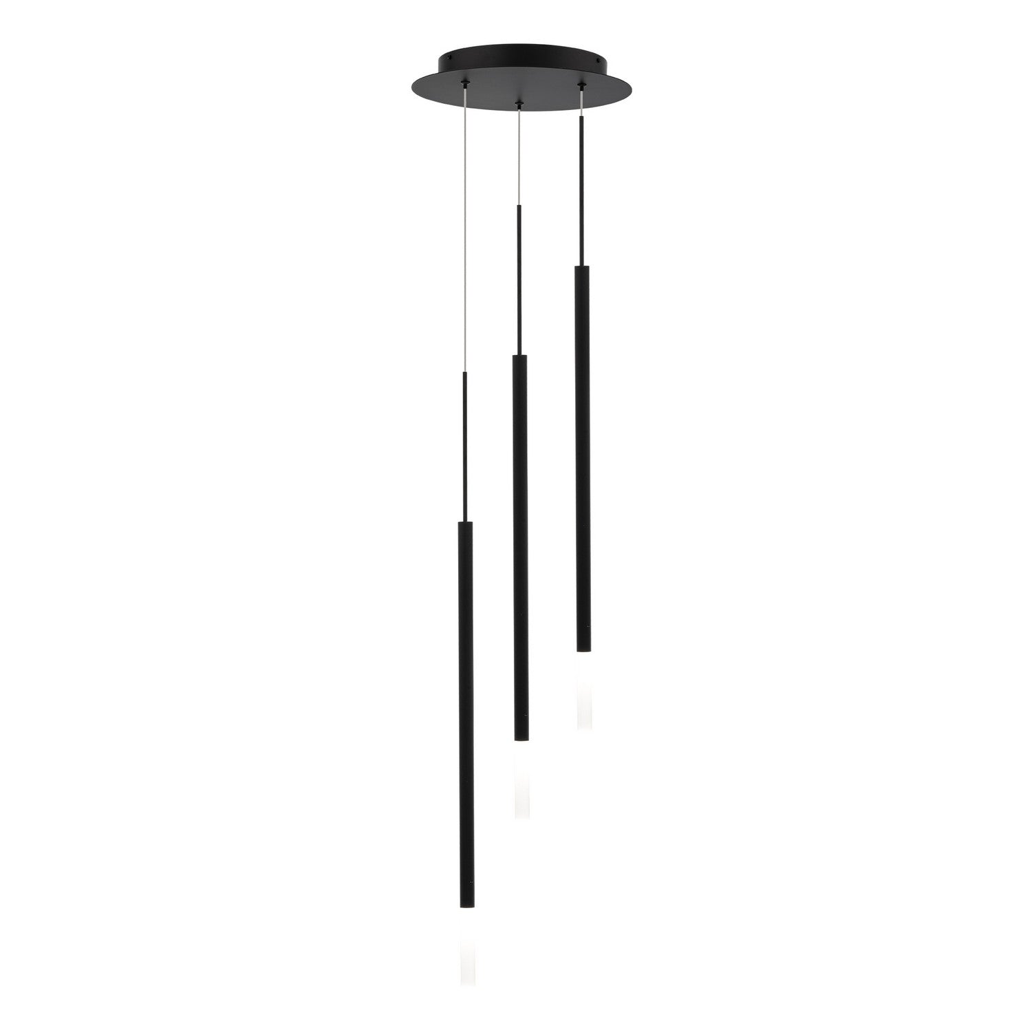 W.A.C. Lighting - PD-69403R1-BK - LED Chandelier - Viggo - Black