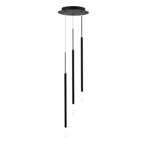 W.A.C. Lighting - PD-69403R1-BK - LED Chandelier - Viggo - Black