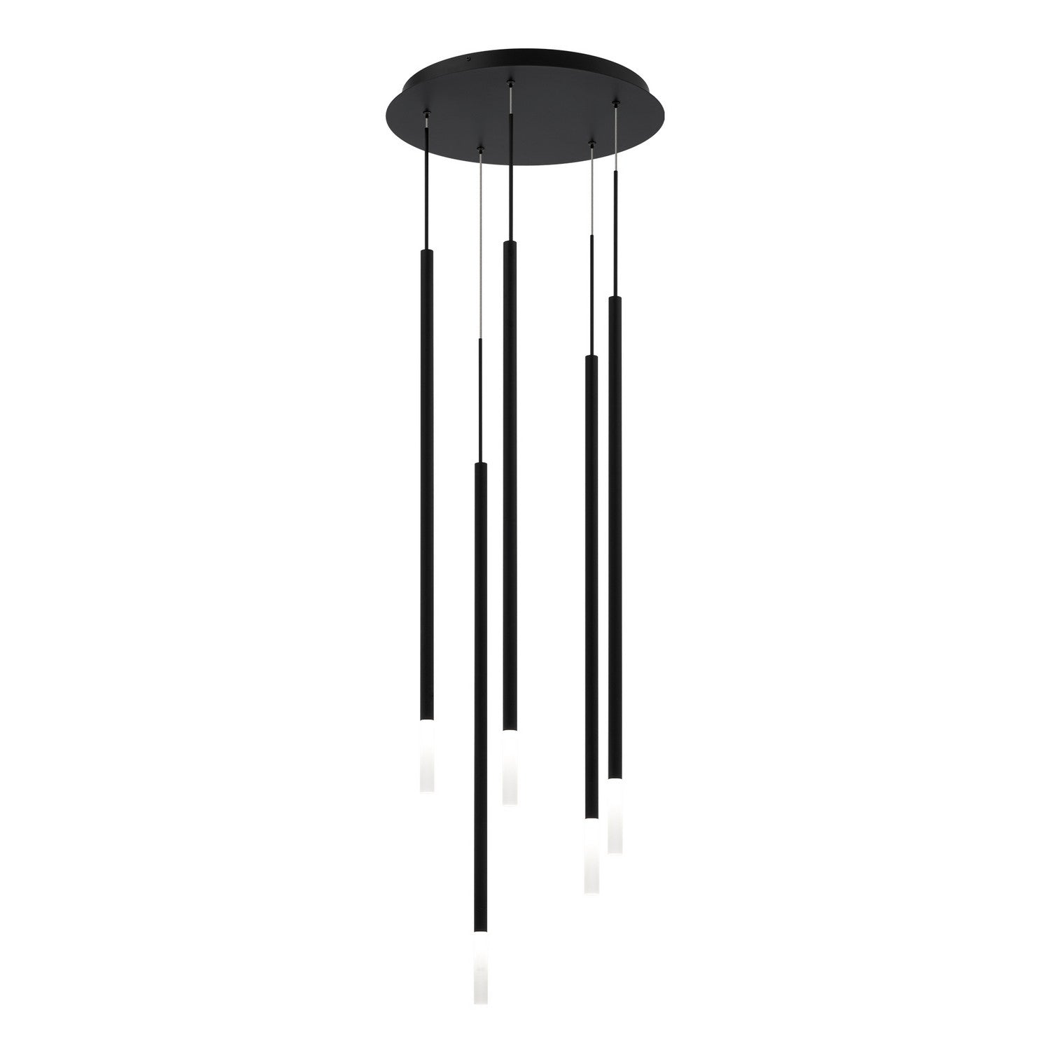 W.A.C. Lighting - PD-69405R2-BK - LED Chandelier - Viggo - Black