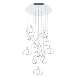 W.A.C. Lighting - PD-84915R-CH - LED Chandelier - Vornado - Chrome