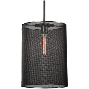 Hammerton Studio - LAB0019-16-MB-0-001-E2 - Pendant - Uptown Mesh - Matte Black
