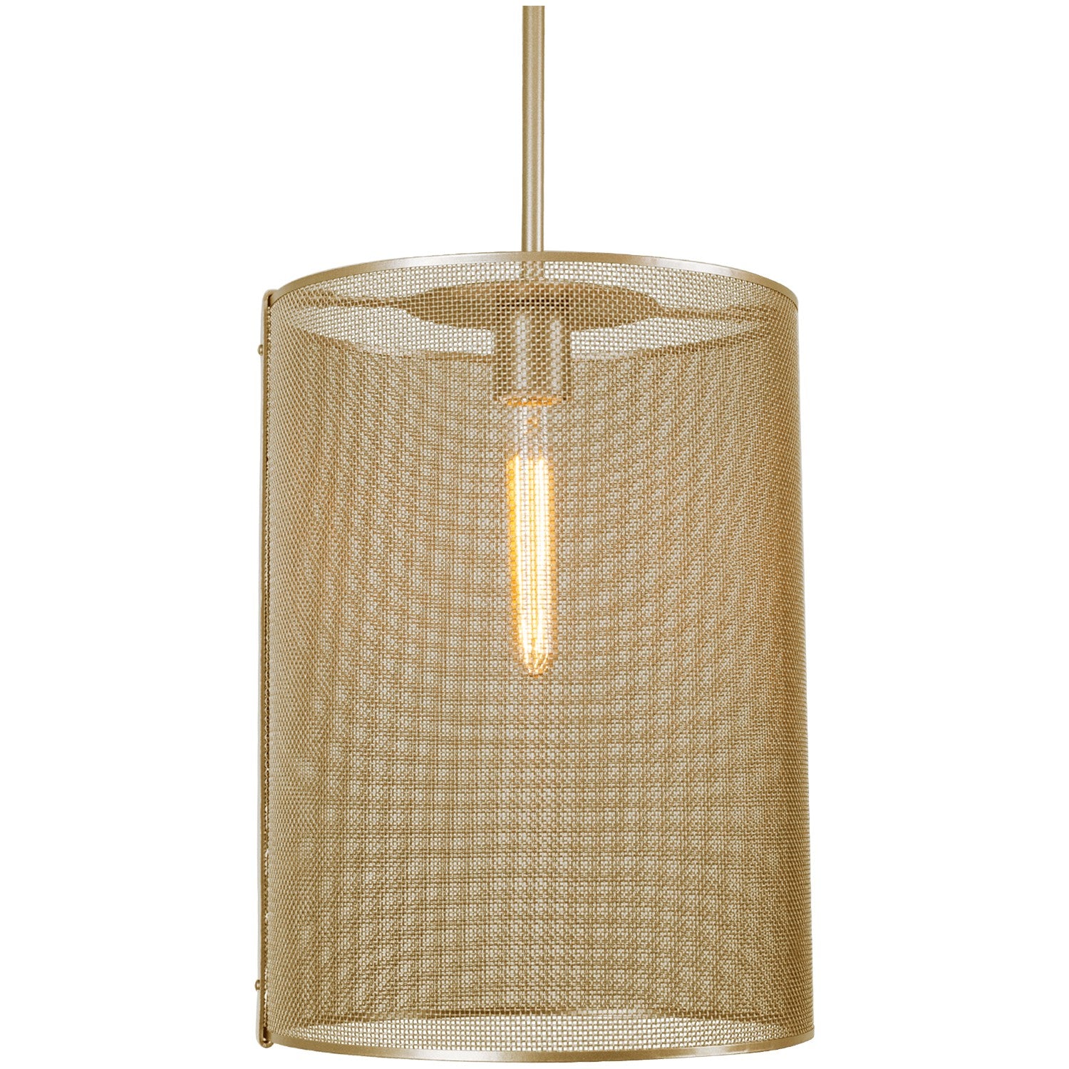 Hammerton Studio - LAB0019-16-GB-0-001-E2 - Pendant - Uptown Mesh - Gilded Brass