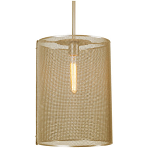 Hammerton Studio - LAB0019-16-GB-0-001-E2 - Pendant - Uptown Mesh - Gilded Brass