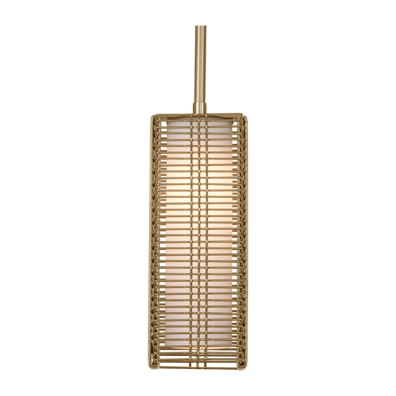 Hammerton Studio - LAB0020-11-GB-F-001-E2 - Pendant - Downtown Mesh - Gilded Brass