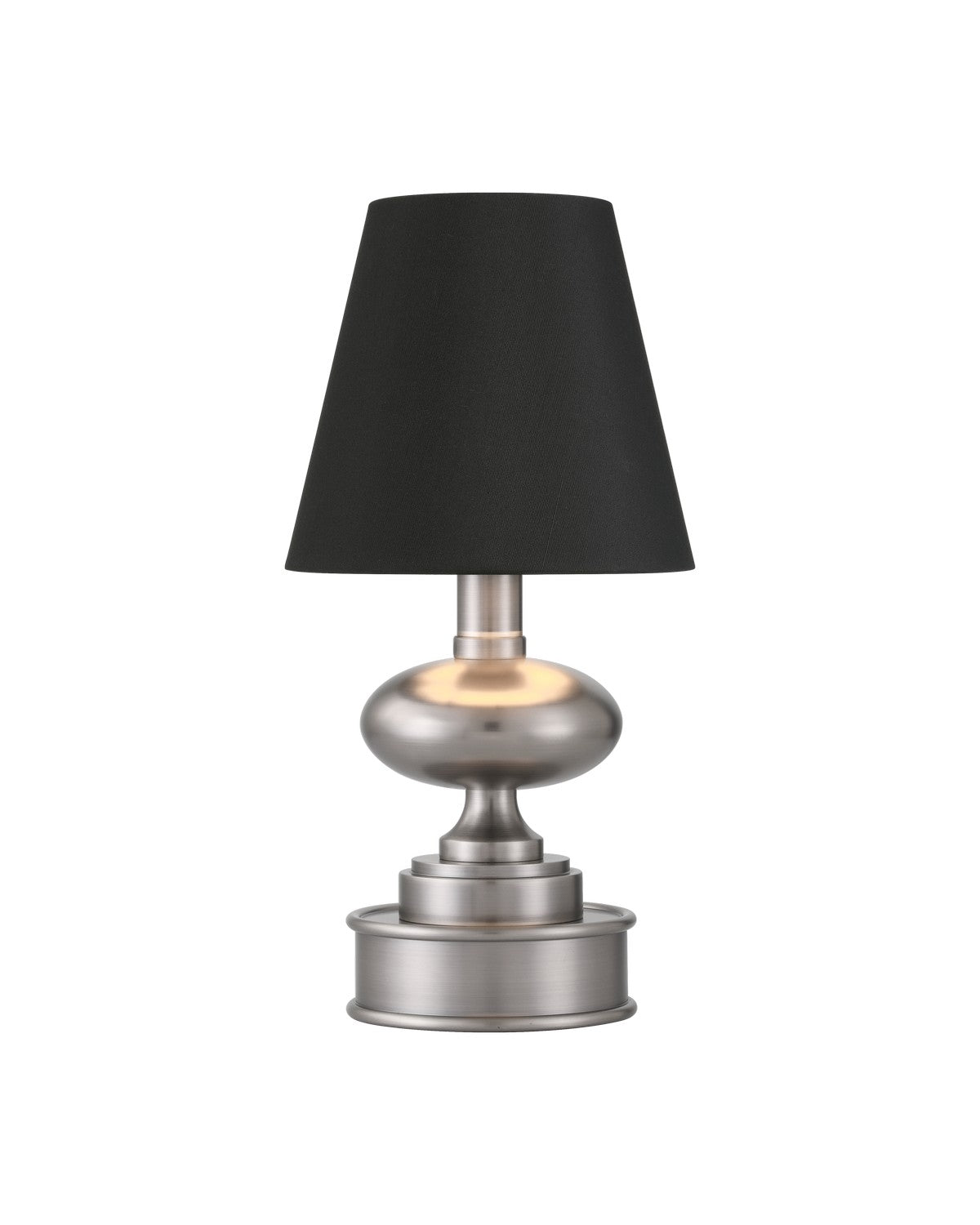 Currey and Company - 6700-0002 - One Light Table Lamp - Galavant - Brushed Nickel