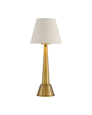 Currey and Company - 6700-0003 - One Light Table Lamp - Saunter - Brass