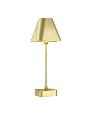 Currey and Company - 6700-0004 - One Light Table Lamp - Gadabout - Polished Brass