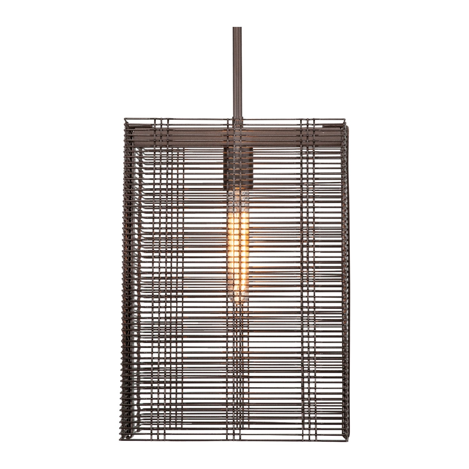 Hammerton Studio - LAB0020-16-MB-0-001-E2 - Pendant - Downtown Mesh - Matte Black