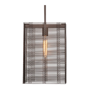 Hammerton Studio - LAB0020-16-MB-0-001-E2 - Pendant - Downtown Mesh - Matte Black