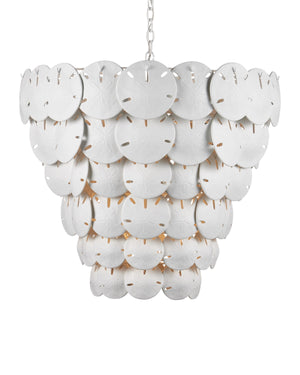 Currey and Company - 9000-1252 - Eight Light Chandelier - Tulum - White / Sugar White