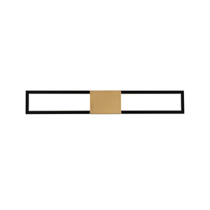 W.A.C. Lighting - WS-83432-BK/AB - LED Bath - Peekaboo - Black/Aged Brass