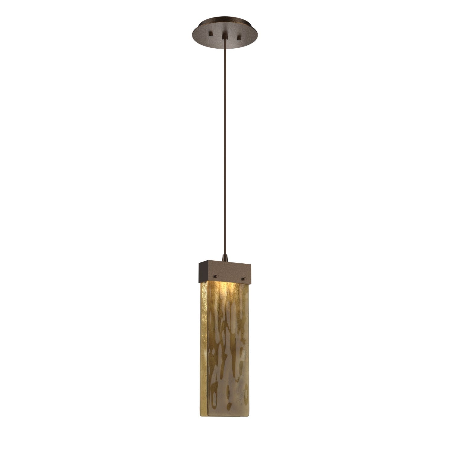 Hammerton Studio - LAB0042-01-FB-BG-C01-L3 - LED Pendant - Parallel - Flat Bronze
