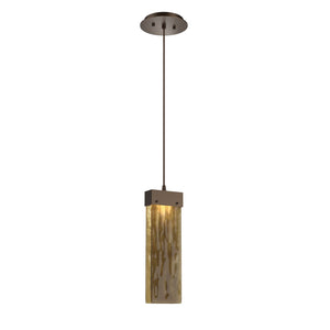 Hammerton Studio - LAB0042-01-FB-BG-C01-L3 - LED Pendant - Parallel - Flat Bronze