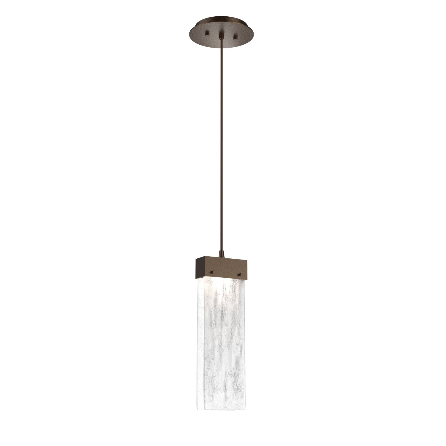 Hammerton Studio - LAB0042-01-FB-CG-C01-L3 - LED Pendant - Parallel - Flat Bronze