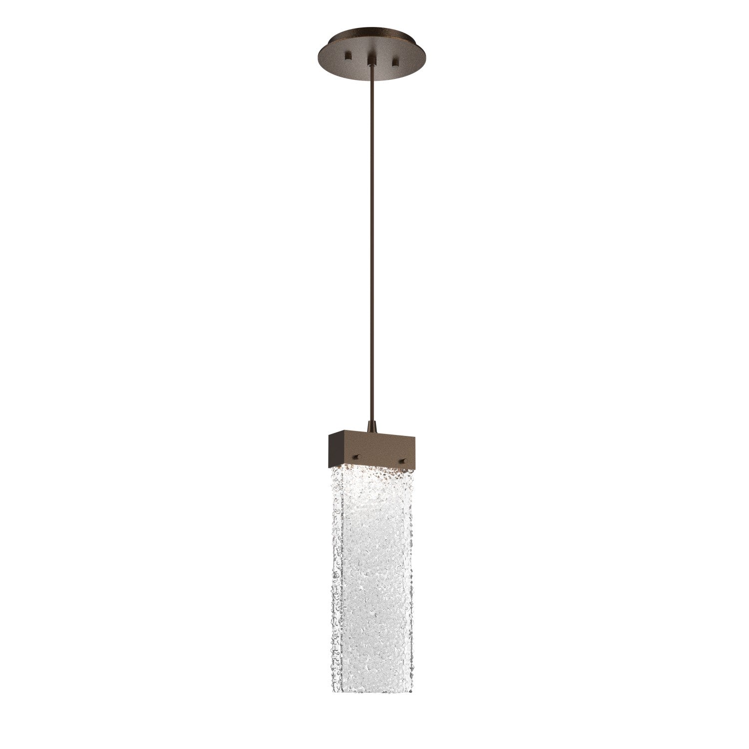 Hammerton Studio - LAB0042-01-FB-CR-C01-L3 - LED Pendant - Parallel - Flat Bronze