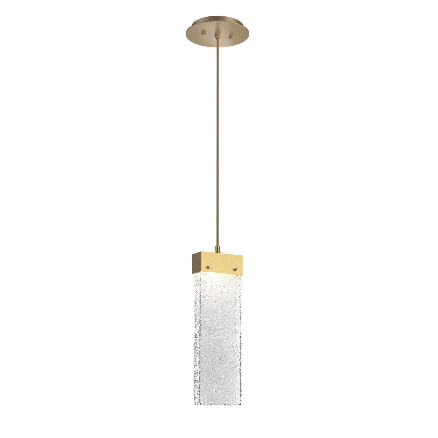 Hammerton Studio - LAB0042-01-GB-CR-C01-L3 - LED Pendant - Parallel - Gilded Brass