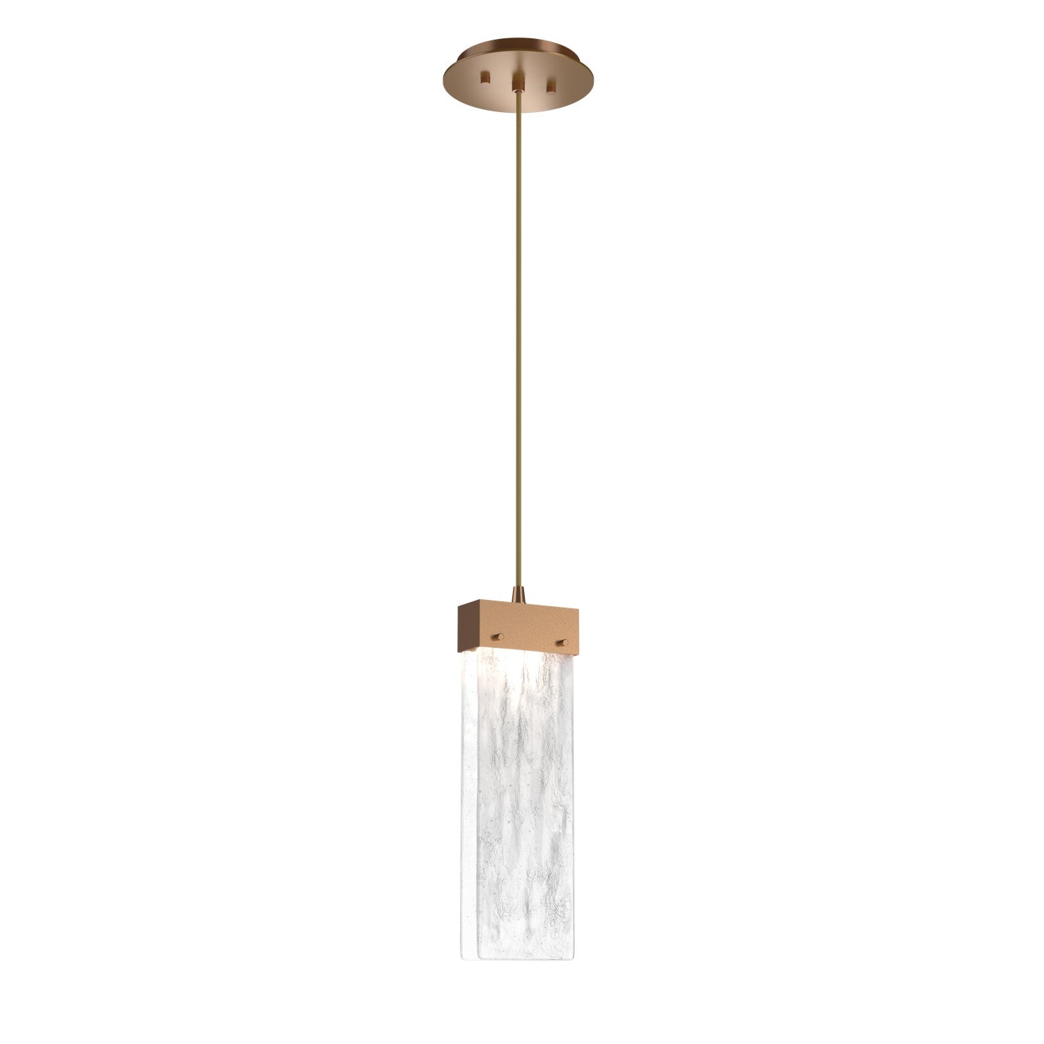 Hammerton Studio - LAB0042-01-NB-CG-C01-L1 - LED Pendant - Parallel - Novel Brass