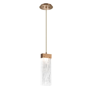 Hammerton Studio - LAB0042-01-NB-CG-C01-L1 - LED Pendant - Parallel - Novel Brass