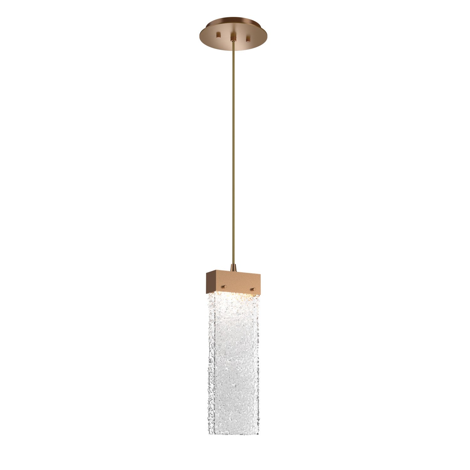 Hammerton Studio - LAB0042-01-NB-CR-C01-L1 - LED Pendant - Parallel - Novel Brass