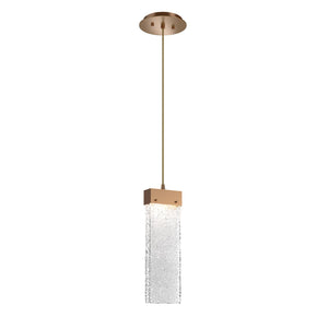 Hammerton Studio - LAB0042-01-NB-CR-C01-L3 - LED Pendant - Parallel - Novel Brass