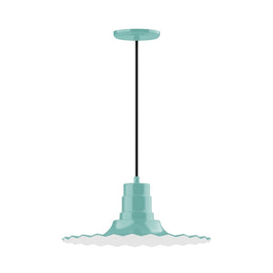 Montclair Light Works - PEB159-48-C22-G06 - One Light Pendant - Radial - Sea Green