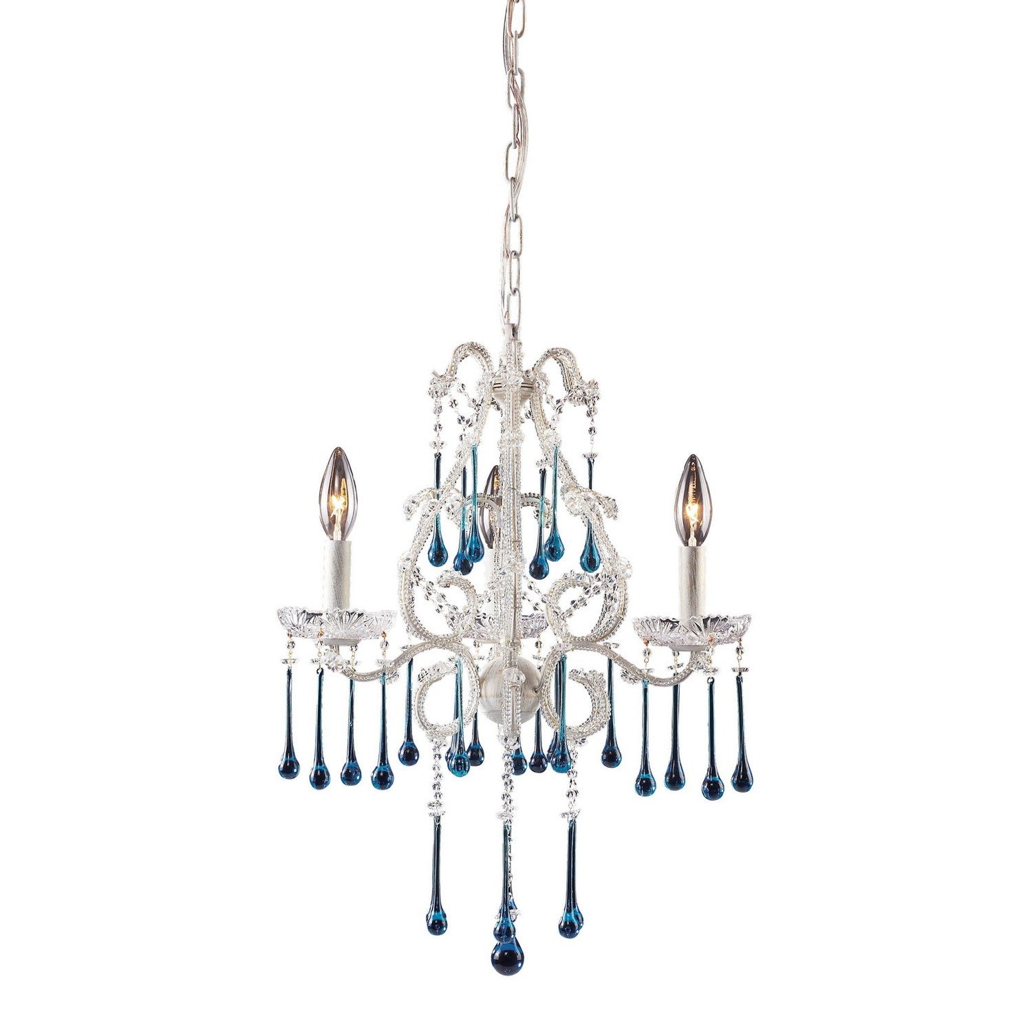 ELK Home - 4001AQUA - Crystal - Opulence - Aqua