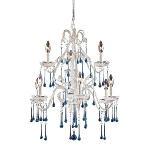 ELK Home - 4003AQUA - Complete Set Of Crystal - Opulence - Aqua