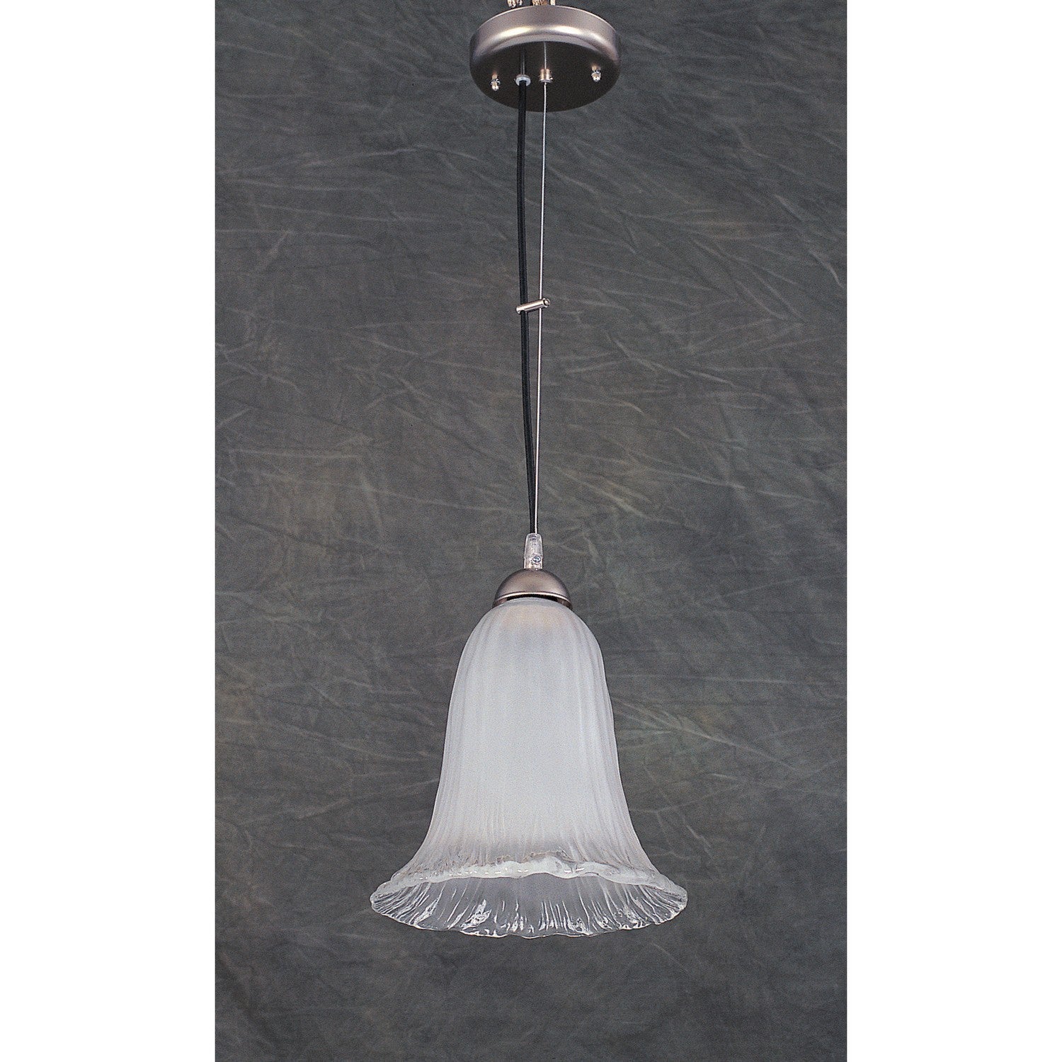 ELK Home - 6535/1 - One Light Pendant - Free Formed Ice - Satin Nickel