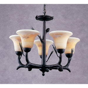 ELK Home - 81204 - Chandelier - Lacombe - Brown