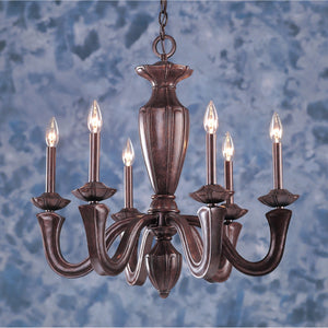 ELK Home - 81461 - Six Light Chandelier - Brown