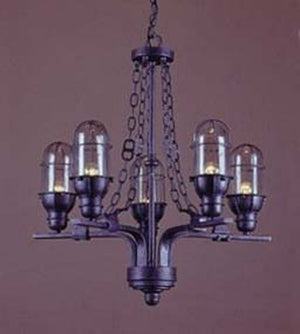 ELK Home - 81505 - Five Light Chandelier - Brown