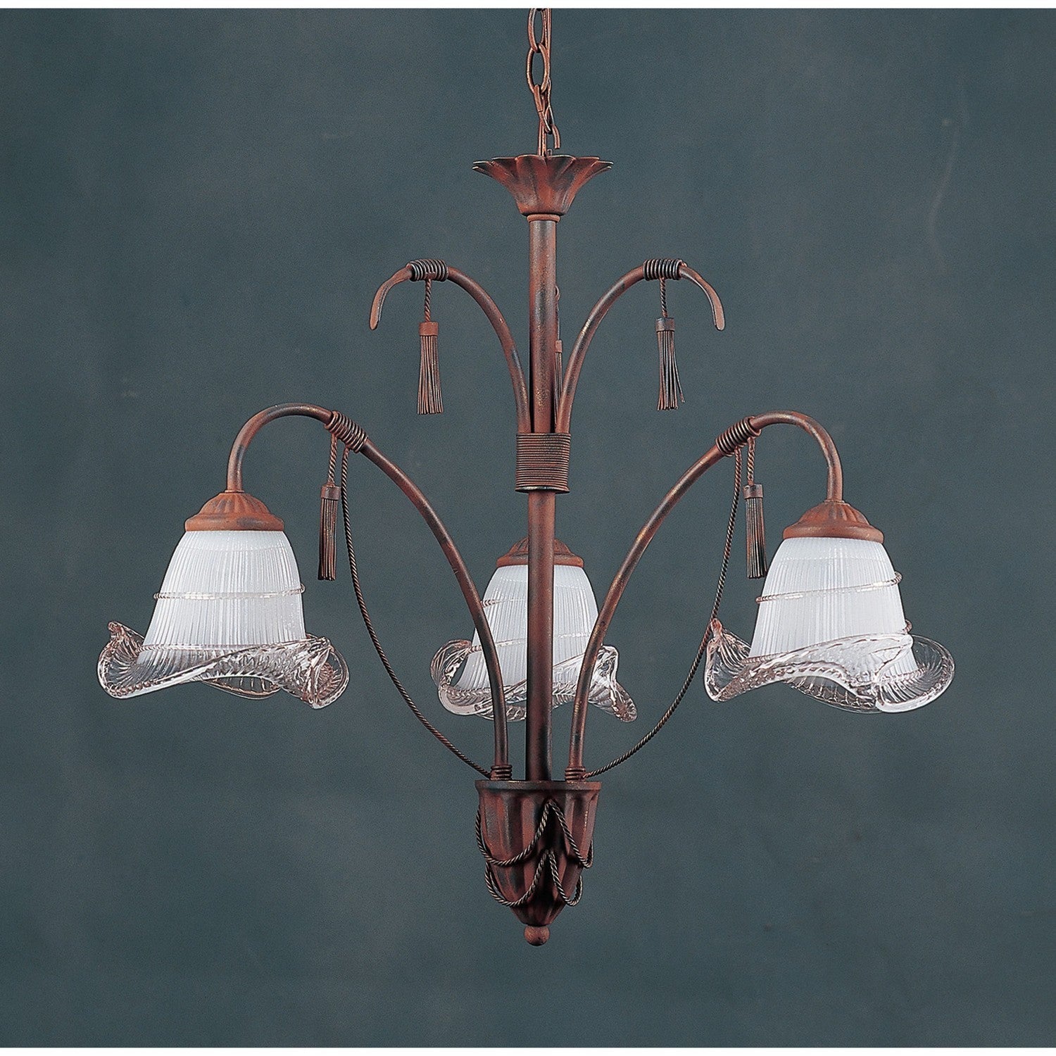 ELK Home - 87200 - Three Light Chandelier - Brown