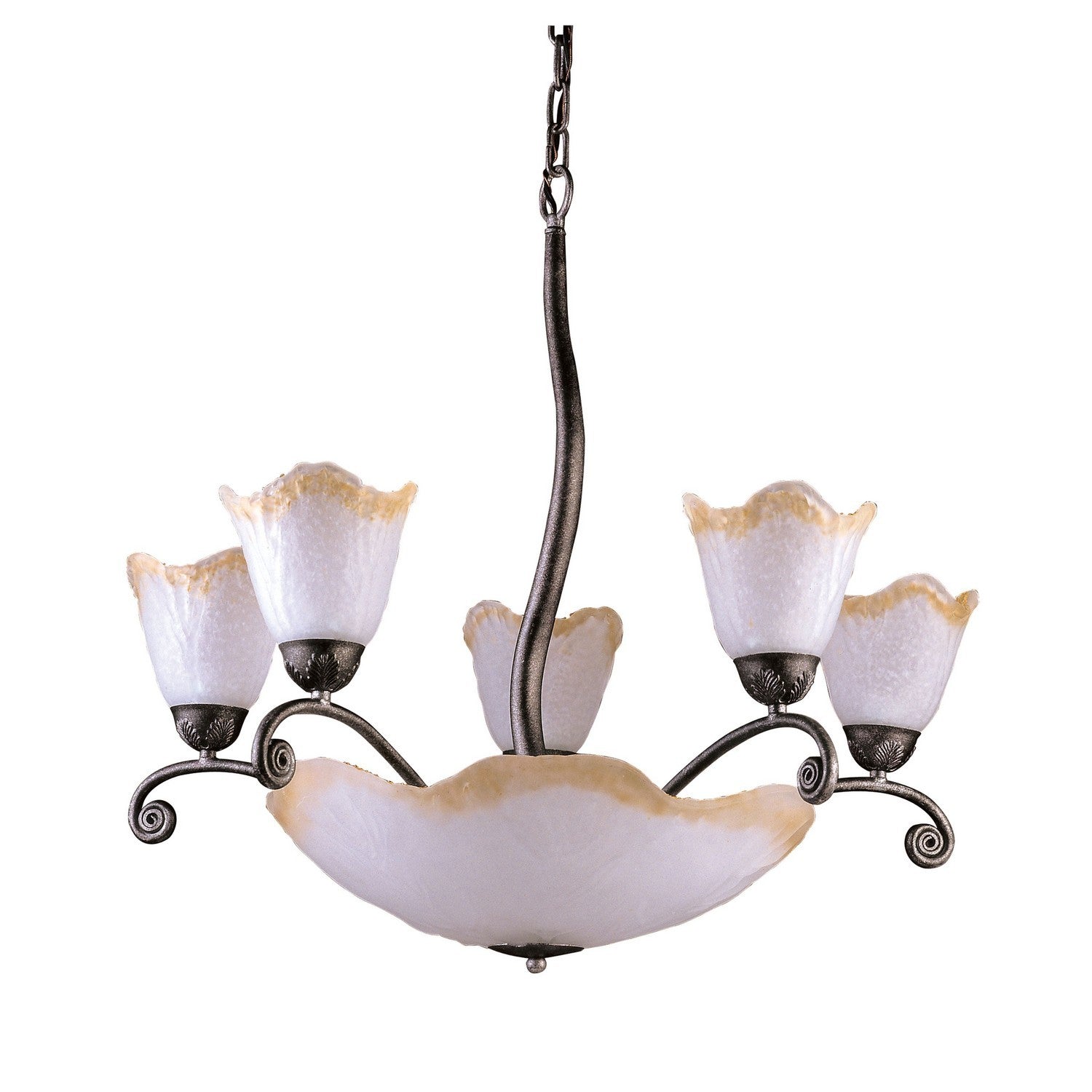 ELK Home - 89006 - Five Light Chandelier - Brown