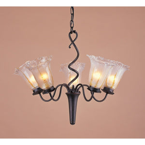 ELK Home - 89274 - Four Light Chandelier - Brown