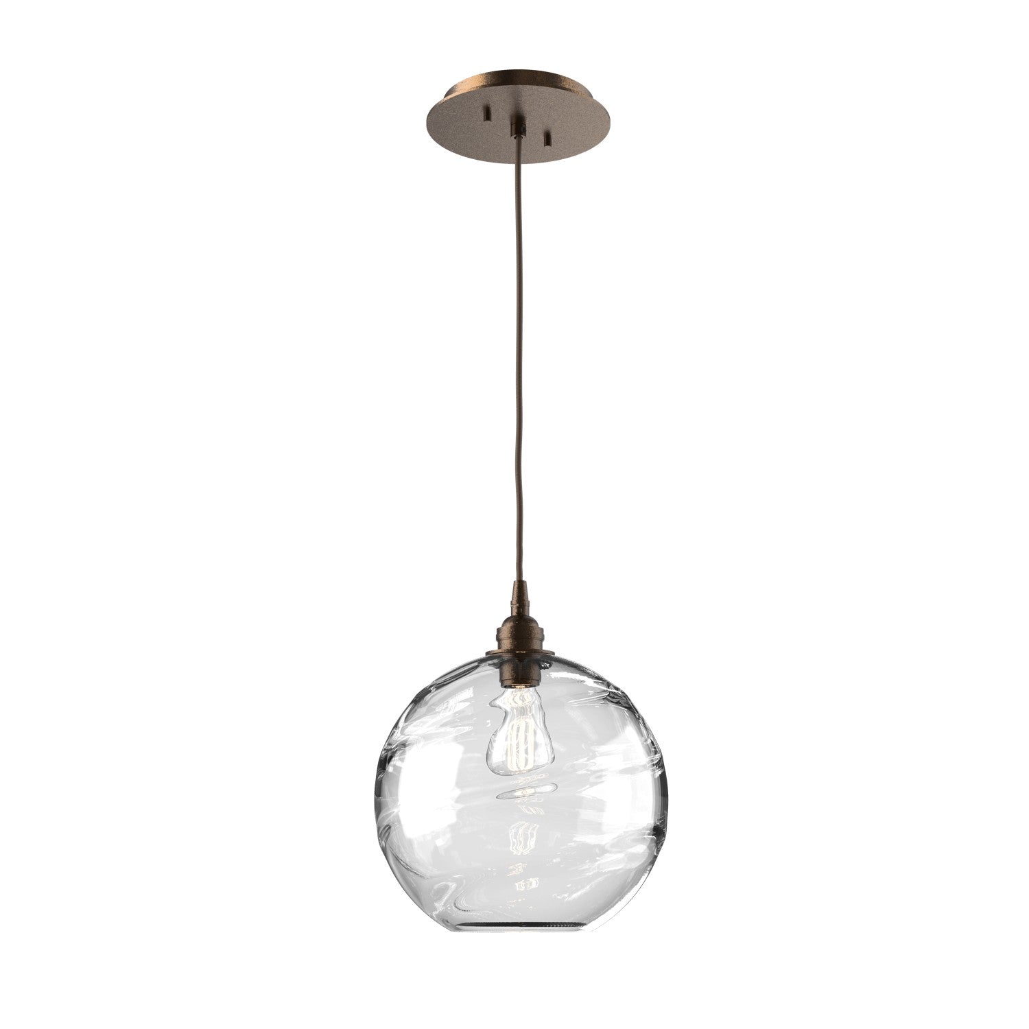Hammerton Studio - LAB0047-01-FB-OC-C01-E2 - Pendant - Terra - Flat Bronze